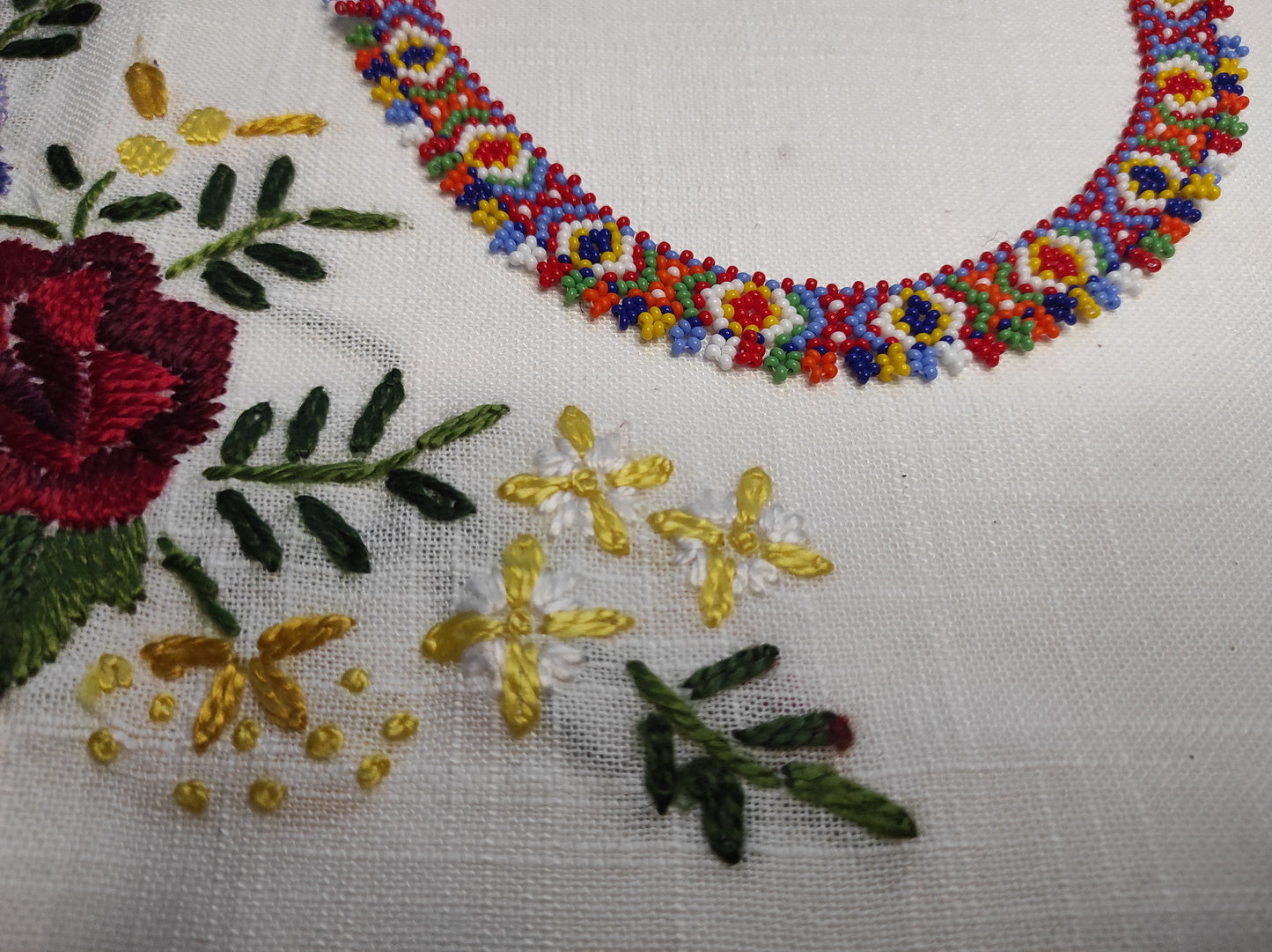 Sylianka "Verkhovynska multicolored" from beads