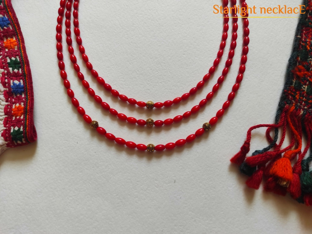 Necklace Coral Tenderness From Coral