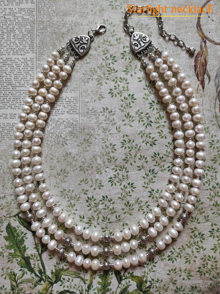 Necklace Pearls From River Pearls