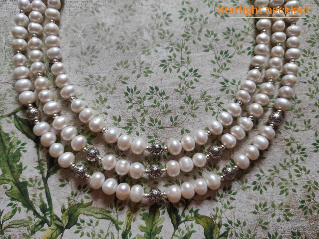 Necklace Pearls From River Pearls